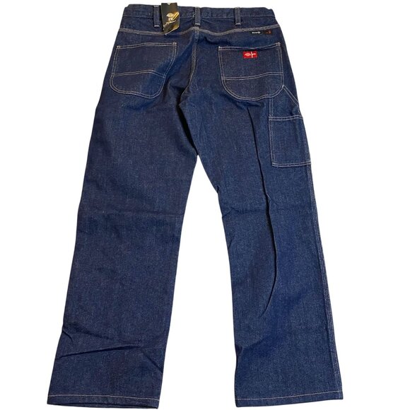 Dickies Mens Jeans 38x32 Measured Flame-Resistant Denim 2112 Relaxed - Picture 2 of 16